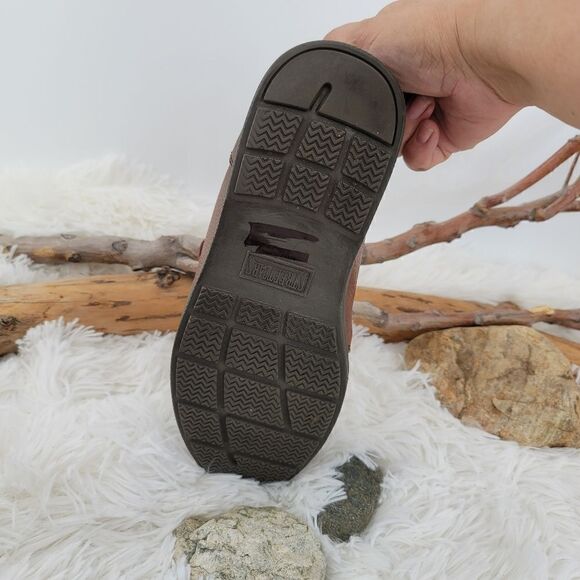 Streetcars chunky wide comfort loafers brown main image 5